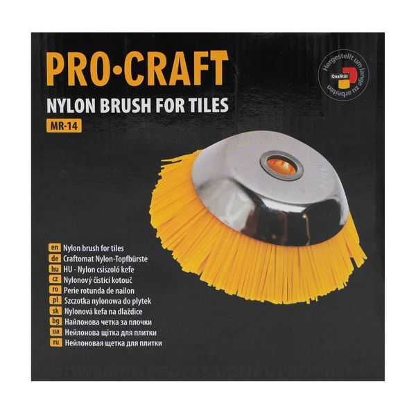 Щітка нейлонова для плитки Procraft MR14 PC-MR-14 фото