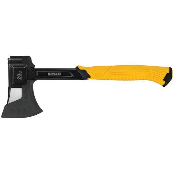 Сокира туристична суцільнометалева 570 г з чохлом DeWALT DWHT51387-0 DWHT51387-0 фото