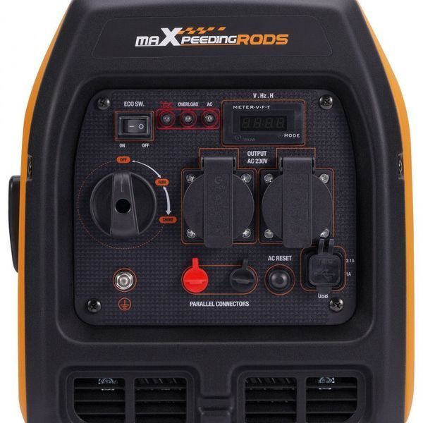 Генератор інверторний БЕНЗИНОВИЙ MXR2300 (1,8 kW), однофазний, 220V, 50Hz, об'єм бака 4л, ручний запуск mxr2300 фото