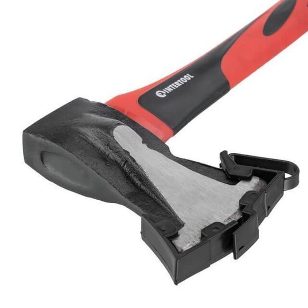 Колун кованый 1000 г, ручка из фибергласса INTERTOOL HT-0274 HT-0274 фото