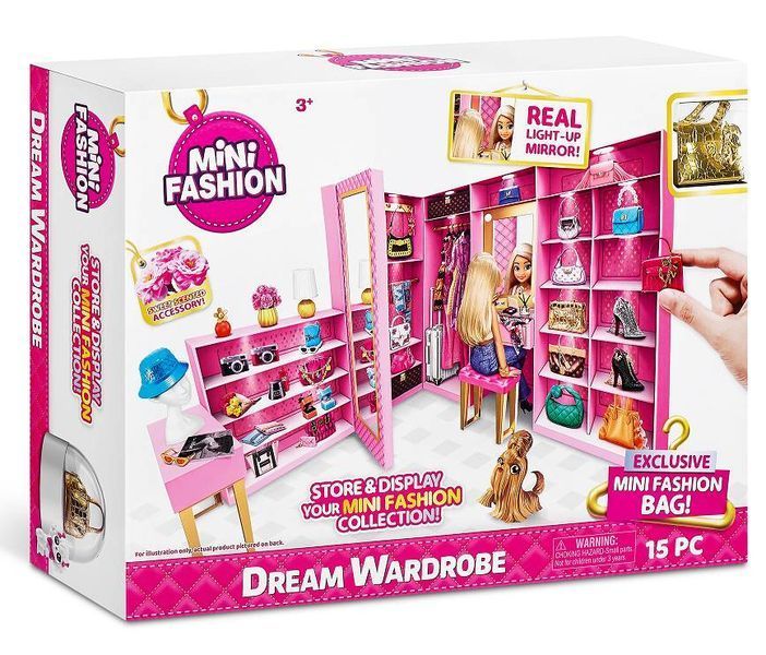 Игровой набор ZURU MINI BRANDS Dream Wardrobe Гардероб мечты 77425 фото