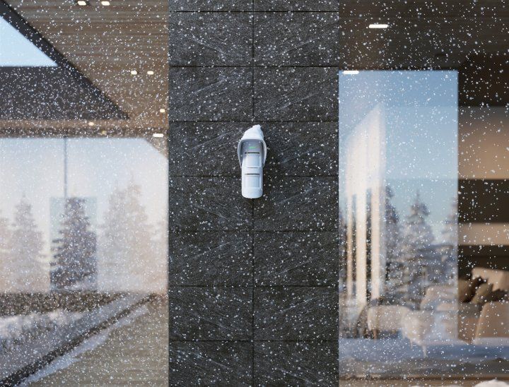 Козырек Ajax Hood для датчика движения MotionProtect Outdoor 18007 фото