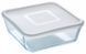 Форма с крышкой Pyrex Cook&Freez, 20х20х7 см (7092354) 219P001/7644 фото 1