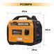Генератор інверторний БЕНЗИНОВИЙ MXR2300 (1,8 kW), однофазний, 220V, 50Hz, об'єм бака 4л, ручний запуск mxr2300 фото 10