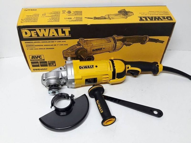 Шлифмашина угловая - болгарка сетевая DeWALT DWE4557 DWE4557 фото