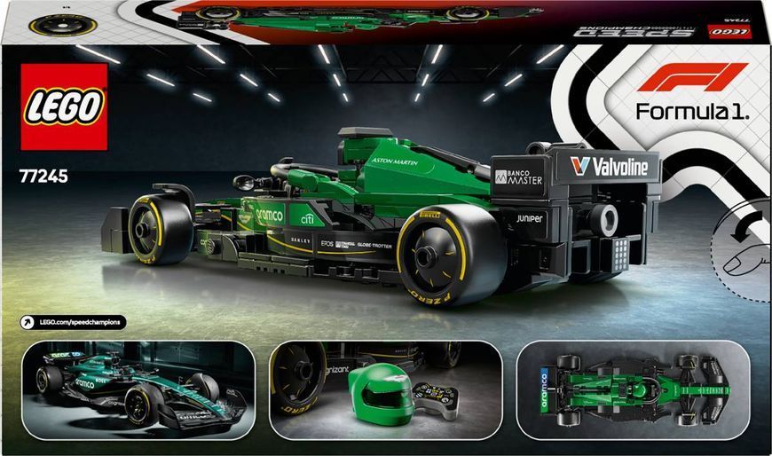Конструктор LEGO Speed ​​Champions Автомобиль для гонки Aston Martin Aramco F1 AMR24 269 деталей (77245) 77245 фото