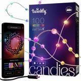 Гирлянда Smart LED Twinkly Candle Pearl RGB 100 IP20 USB-C кабель зеленый TWKP100RGB-G фото