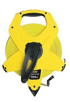 Stanley 2-34-775 100м х 12.7мм геодезическая стекловолоконная лента, открытый корпус 2-34-777 фото