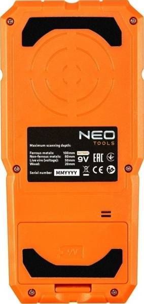 Детектор Neo Tools, від 20 до 100мм (75-250) 75-250 фото