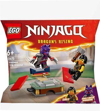 Конструктор LEGO Minifigures Тренировочная база для турнира 49 деталей (30675) 30675 фото
