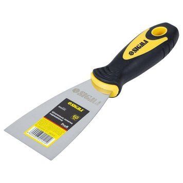 Шпательна лопатка нержавіюча Profi 60мм SIGMA (8322121) SG-8322121 фото