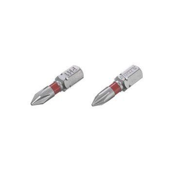 Комплект отверточних насадок PH1 1/4 "* 25мм, S2, уп. 2 од., STORM INTERTOOL VT-0217 VT-0217 фото