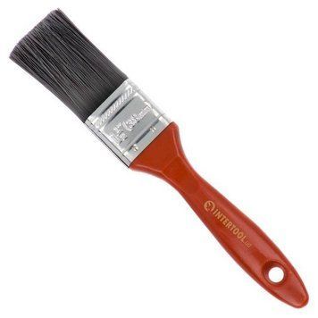 Пензель флейцевий з штучним ворсом 1,5" INTERTOOL KT-1436 KT-1436 фото