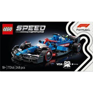 Конструктор LEGO Speed Champions Автомобіль для перегонів F1 Visa Cash RB VCARB 01 248 деталей (77246) 77246 фото