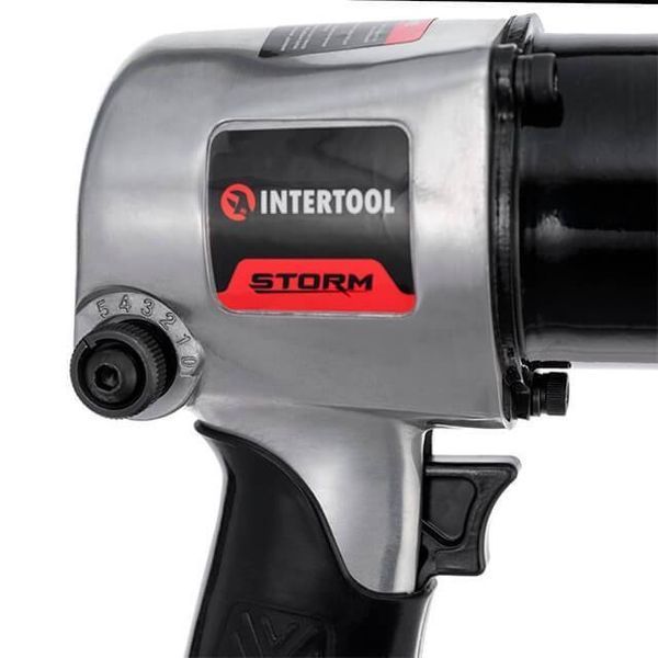 Гайковерт пневматичний, 1/2", 576 Нм., професійний, 7500 об/хв. INTERTOOL PT-1103 PT-1103 фото