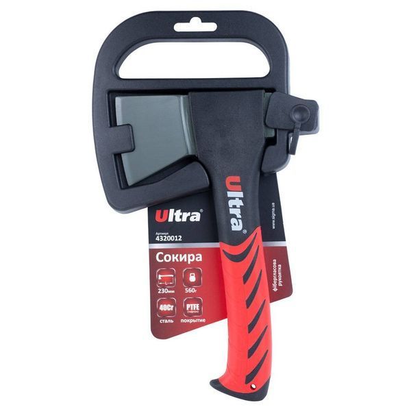 Топор 560г фибергласовая ручка 230мм ULTRA (4320012) SG-4320012 фото