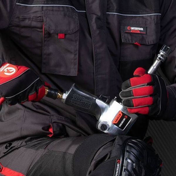 Гайковерт пневматичний, 1/2", 576 Нм., професійний, 7500 об/хв. INTERTOOL PT-1103 PT-1103 фото