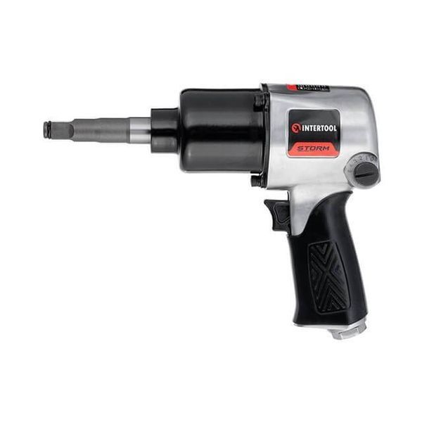 Гайковерт пневматичний, 1/2", 576 Нм., професійний, 7500 об/хв. INTERTOOL PT-1103 PT-1103 фото