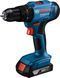 Шурупокрут-дриль акумуляторний Bosch GSB 183-LI 18В 2х2А&middot;год (0.601.9K9.100) 0.601.9K9.100 фото 1