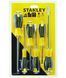 Stanley Набір викруток "ESSENTIAL", 6 штук: PH1 x 75мм, PH2 x 100мм, Sl: 5.5 x 100мм, 4 x 100мм, 6.5 STHT0-60209 фото 3