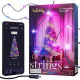 Гирлянда Smart LED Twinkly Candle Pearl RGB 200 IP20 USB-C кабель зеленый TWKP200RGB-G фото