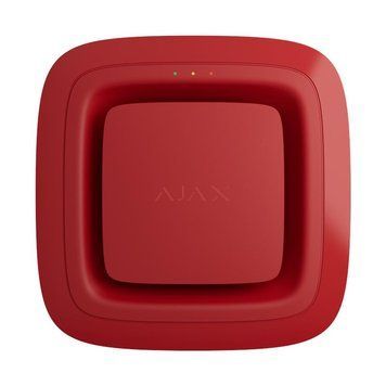 Датчик пожежний звуковий Ajax EN54 FireProtect Sounder red, Jeweller, EN54, бездротовий, червоний 000057177 фото