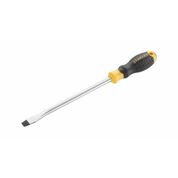 Отвертка Cushion Grip длиной 200 мм с расширяющимся жалом под шлиц SL 10 STANLEY STHT16150-0 STHT16150-0 фото