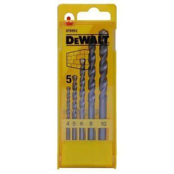 Набор сверл Dewalt DT6952 5шт, d=4-10мм. DT6952 фото