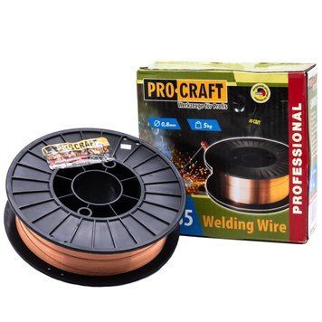 Зварювальний дріт Procraft SW85 0.8 мм 5 кг PC-900085 фото