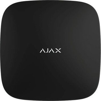 Інтелектуальна охоронна централь Ajax Hub 2 (4G) Jeweller, бездротова, Black (000026661) 000026661 фото