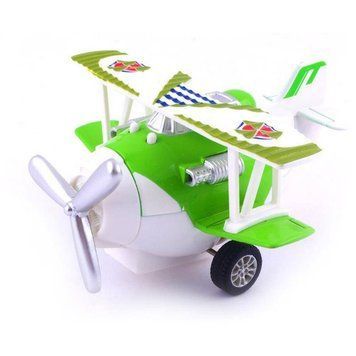 Самолет металлический инерционный Same Toy Aircraft зеленый (SY8013AUt-4) SY8013AUt-4 фото