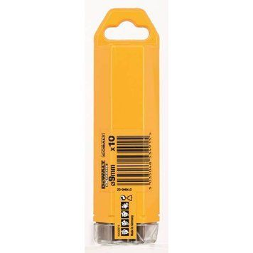 Акс.инстр DeWALT Сверло по металлу кобальт., d=9мм, L=125мм, 10шт. DT4940 фото