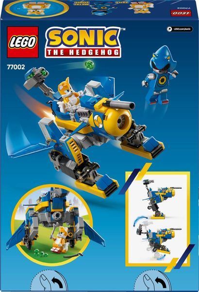 Конструктор LEGO Sonic Cyclone vs. Metal Sonic 290 деталей (77002) 77002 фото