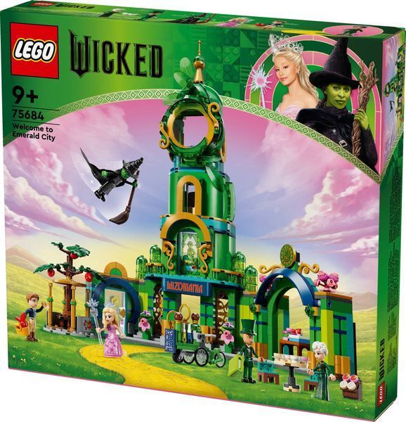 Конструктор LEGO 75684 Wicked Добро пожаловать в Изумрудный город 75684 фото