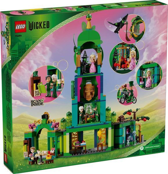 Конструктор LEGO 75684 Wicked Добро пожаловать в Изумрудный город 75684 фото