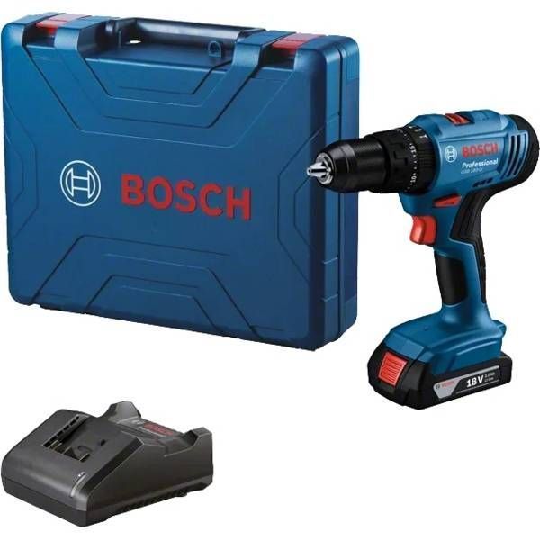 Шуруповерт-дрель аккумуляторная Bosch GSB 183-LI 18В 1х2А&middot;час (0.601.9K9.101) 0.601.9K9.101 фото