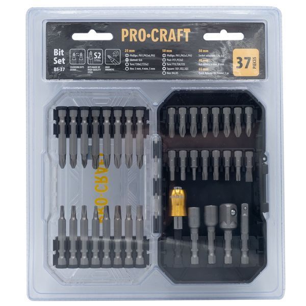 Набір біт Procraft BS37 PC-000037 фото