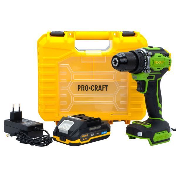 Шуруповерт Procraft PA18Pro (з 1 АКБ 2Аг) PC-001816 фото