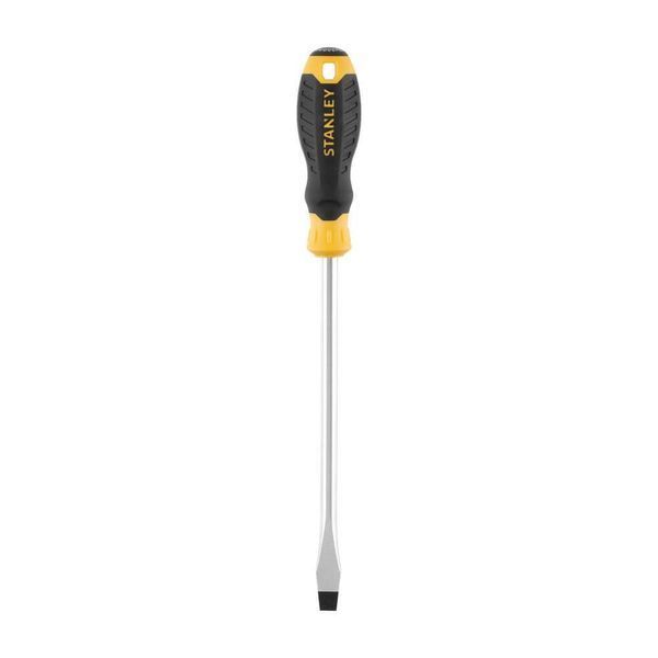 Отвертка Cushion Grip длиной 200 мм с расширяющимся жалом под шлиц SL 10 STANLEY STHT16150-0 STHT16150-0 фото