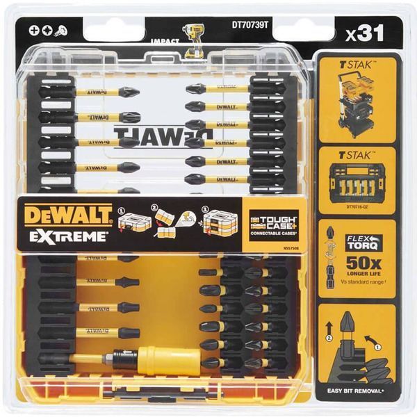 Набор бит DeWALT DT70739T DT70739T фото