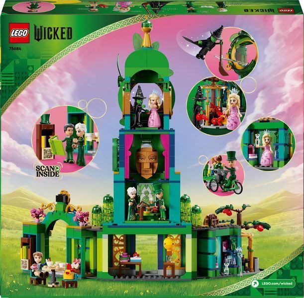 Конструктор LEGO 75684 Wicked Добро пожаловать в Изумрудный город 75684 фото