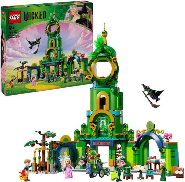 Конструктор LEGO 75684 Wicked Добро пожаловать в Изумрудный город 75684 фото