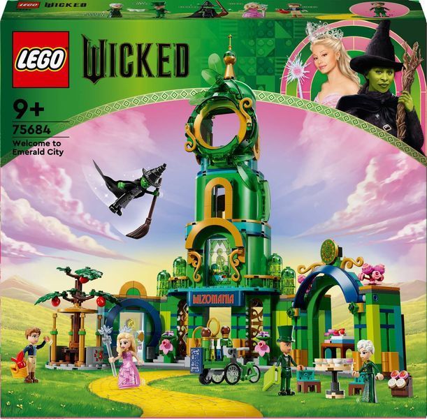 Конструктор LEGO 75684 Wicked Добро пожаловать в Изумрудный город 75684 фото