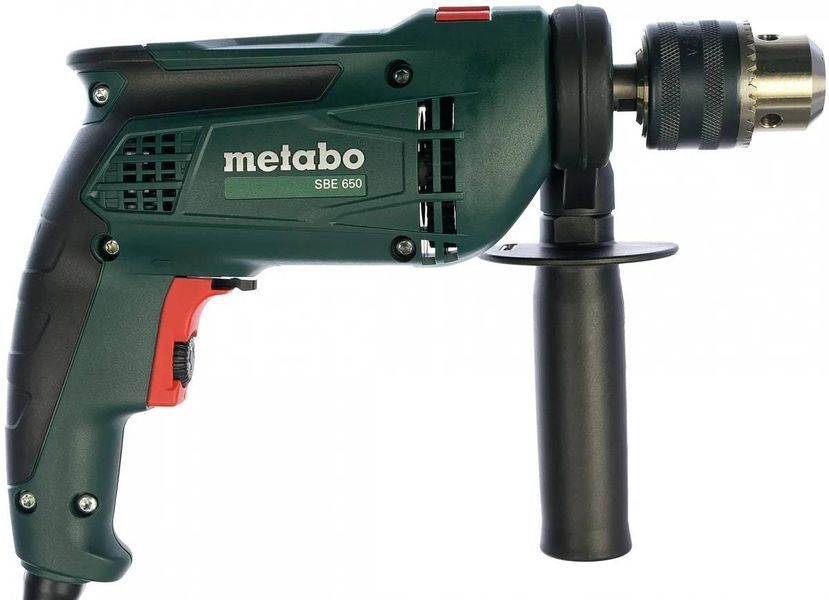 Дриль ударний Metabo SBE 650, швидкозажимний патрон (600742850) 600742850 фото