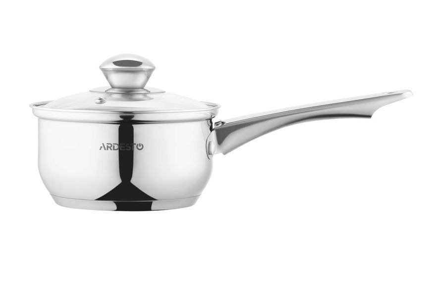 Ківш Ardesto Gemini Gourmet Spoleto, 1 л, нержавіюча сталь (AR1910GSS) AR1910GSS фото