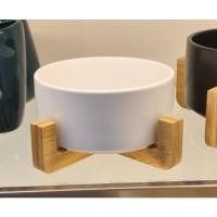 Салатник LED TRACE WHITE на бамбук.підст. /12.5 см (B010800) B010800 фото