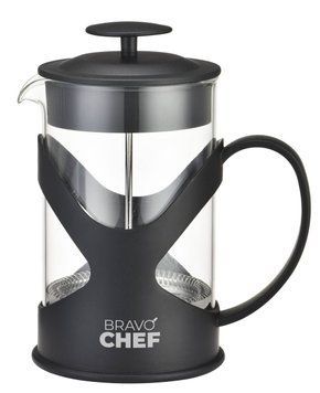 Френч-прес BRAVO CHEF L"Appetit 0.35 л чорний (BC-7302-350) BC-7302-350 фото