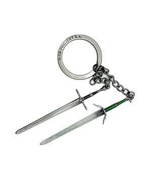 Брелок The Witcher 3 Geralt Two Swords 5908305243311 фото