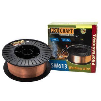 Зварювальний дріт Procraft SW613 0.6 мм 13 кг PC-900613 фото