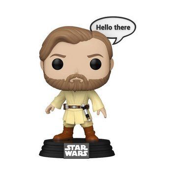 Фігурка Funko POP Star Wars: Sayings - Obi-Wan Kenobi (Hello There) 889698835954 фото